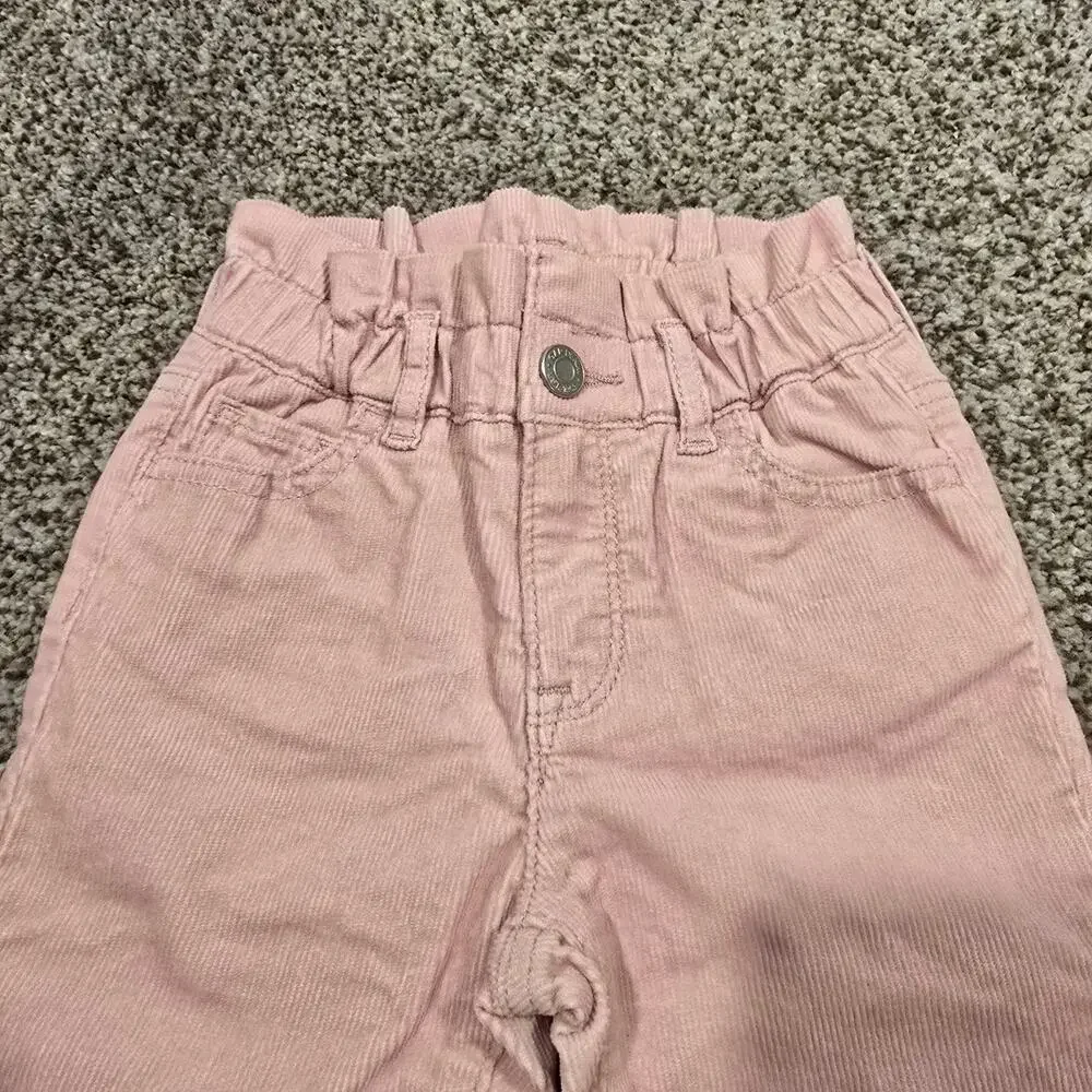 Toddler Girl Baby Baby Gap Just Like Mon Jean Pink Corduroy Pants | Size 2